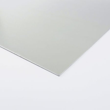 Onlinemetals 0.04" Anodized Aluminum Sheet Clear 5005 AQ 23889